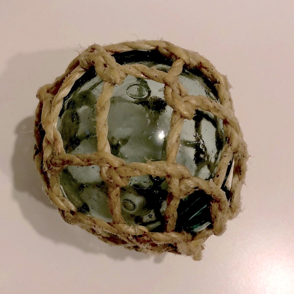 Vintage Glass Fishing Float